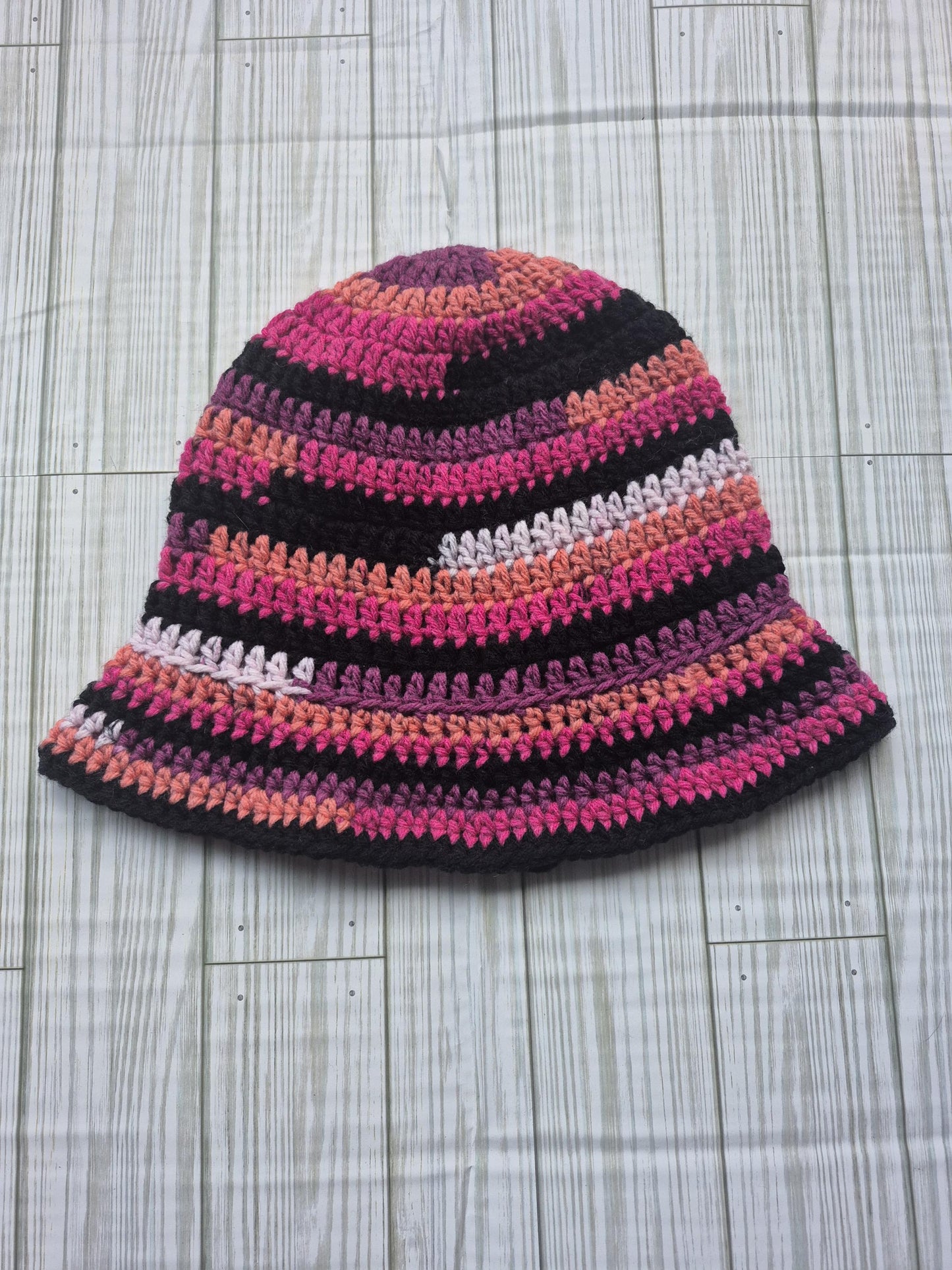Crochet Bucket Hat: Lightweight Summer Sun Hat