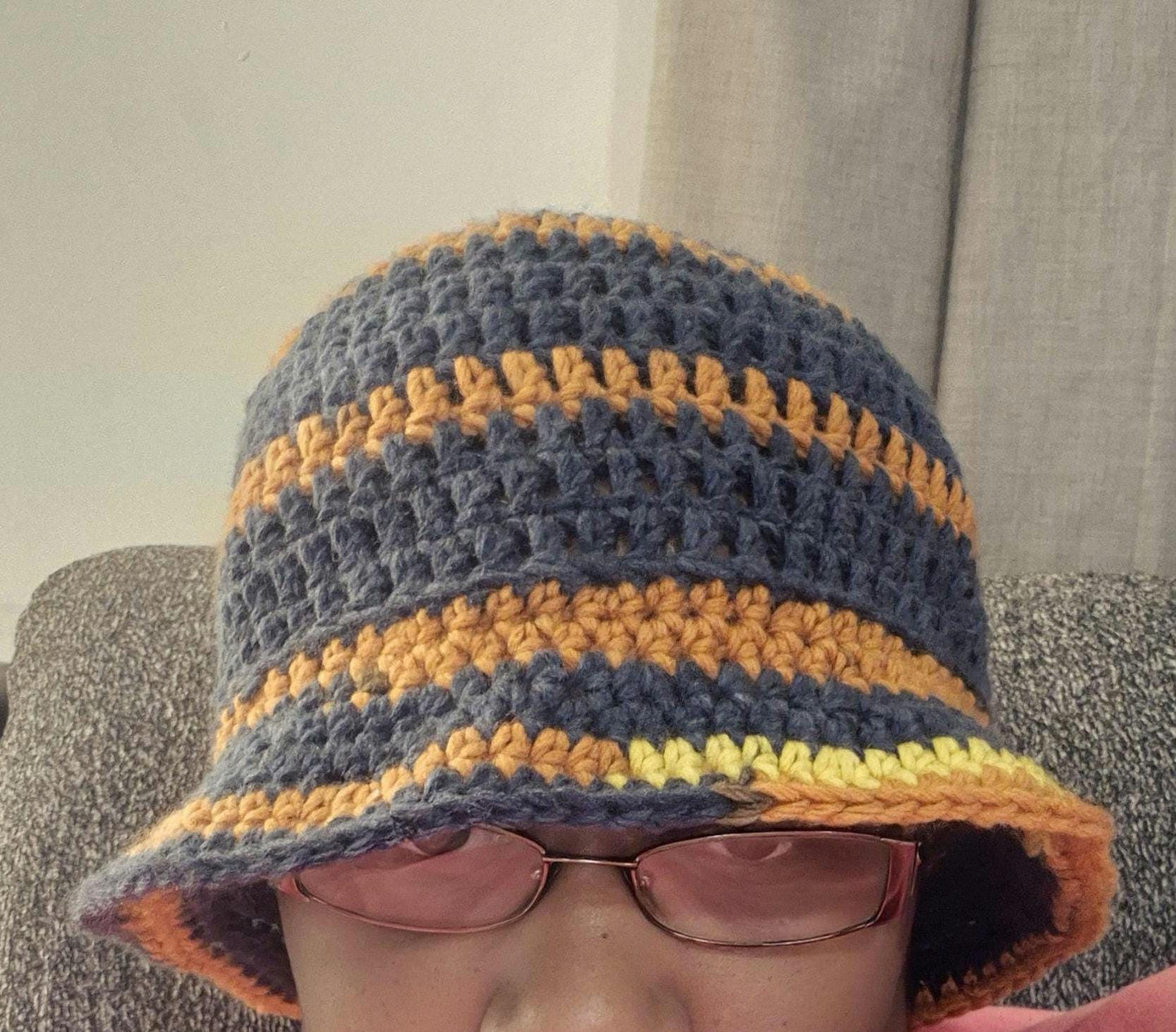 Crochet Bucket Sun Hat