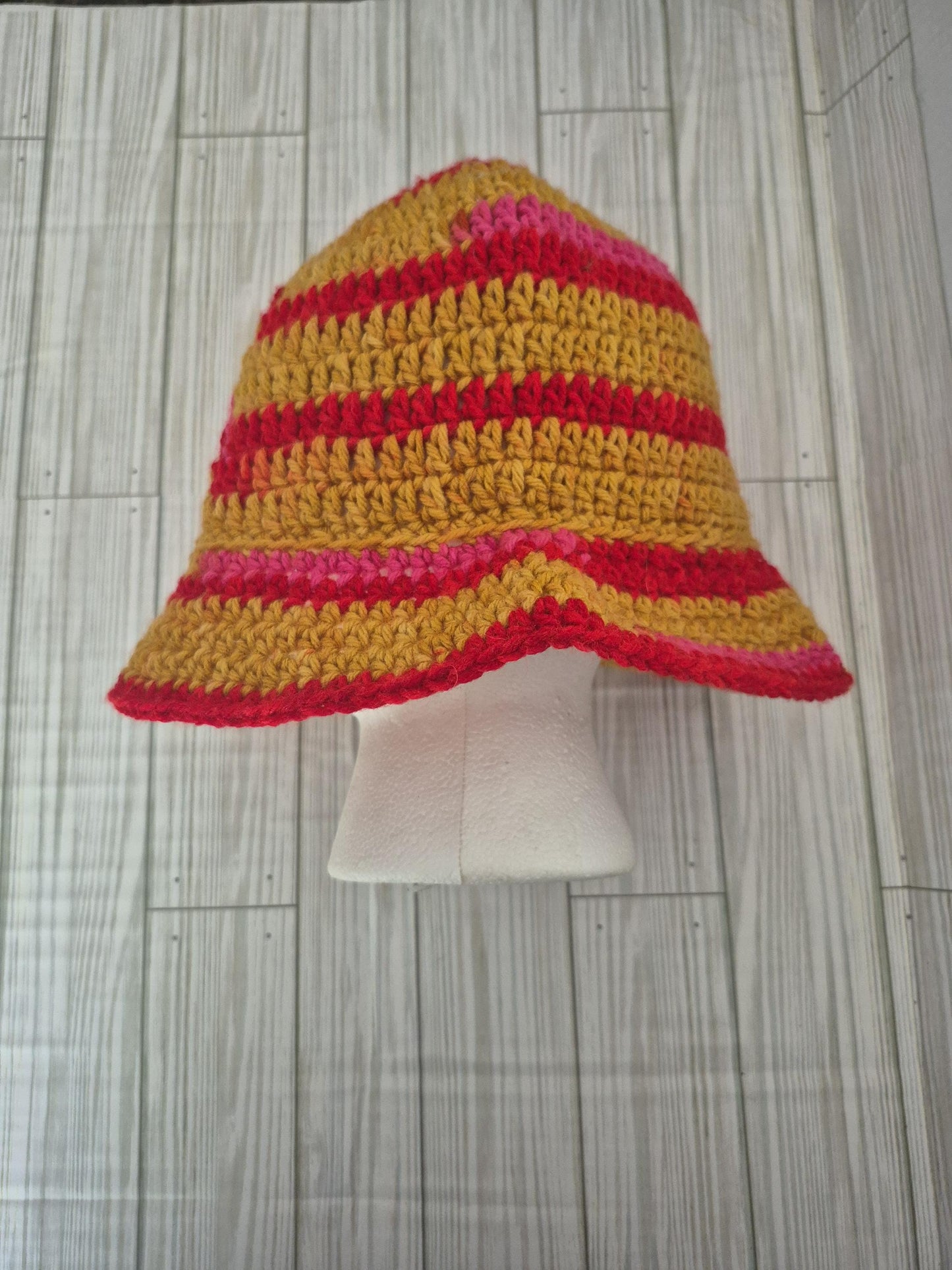 Crochet Bucket Hat: Lemonade Sun Hat