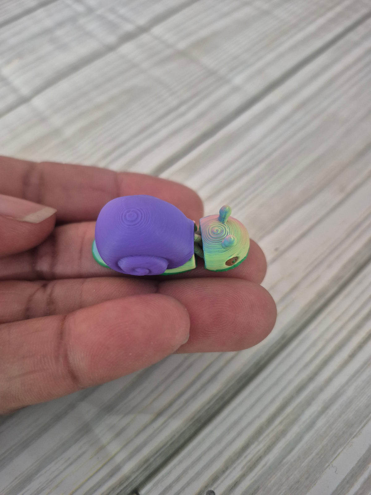 Mystery 3d printed articulating set of 5