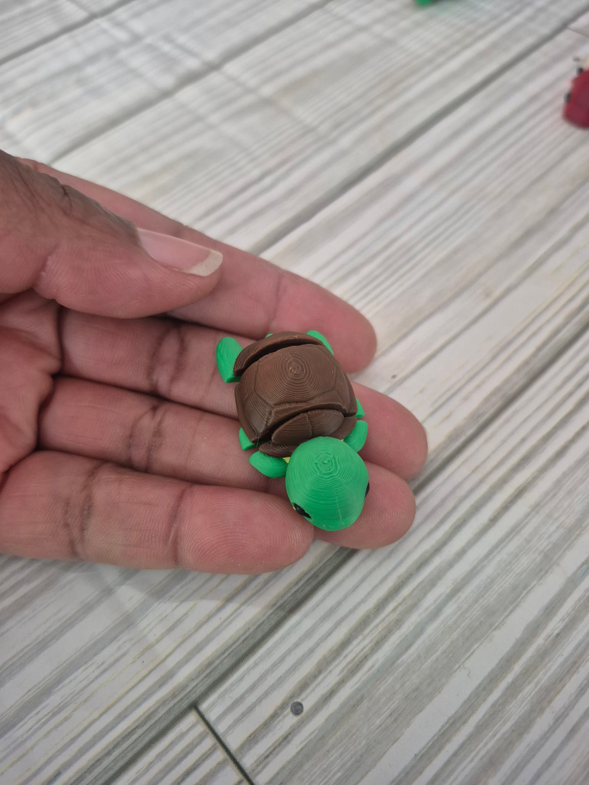 Mystery 3d printed articulating set of 5