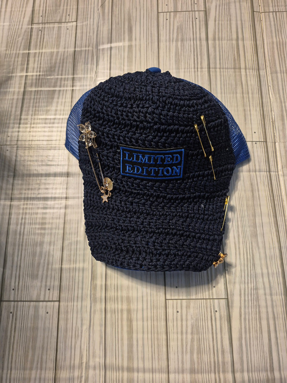 Trucker hat crochet