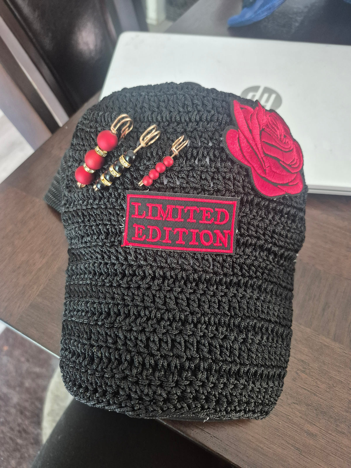 Trucker hat crochet