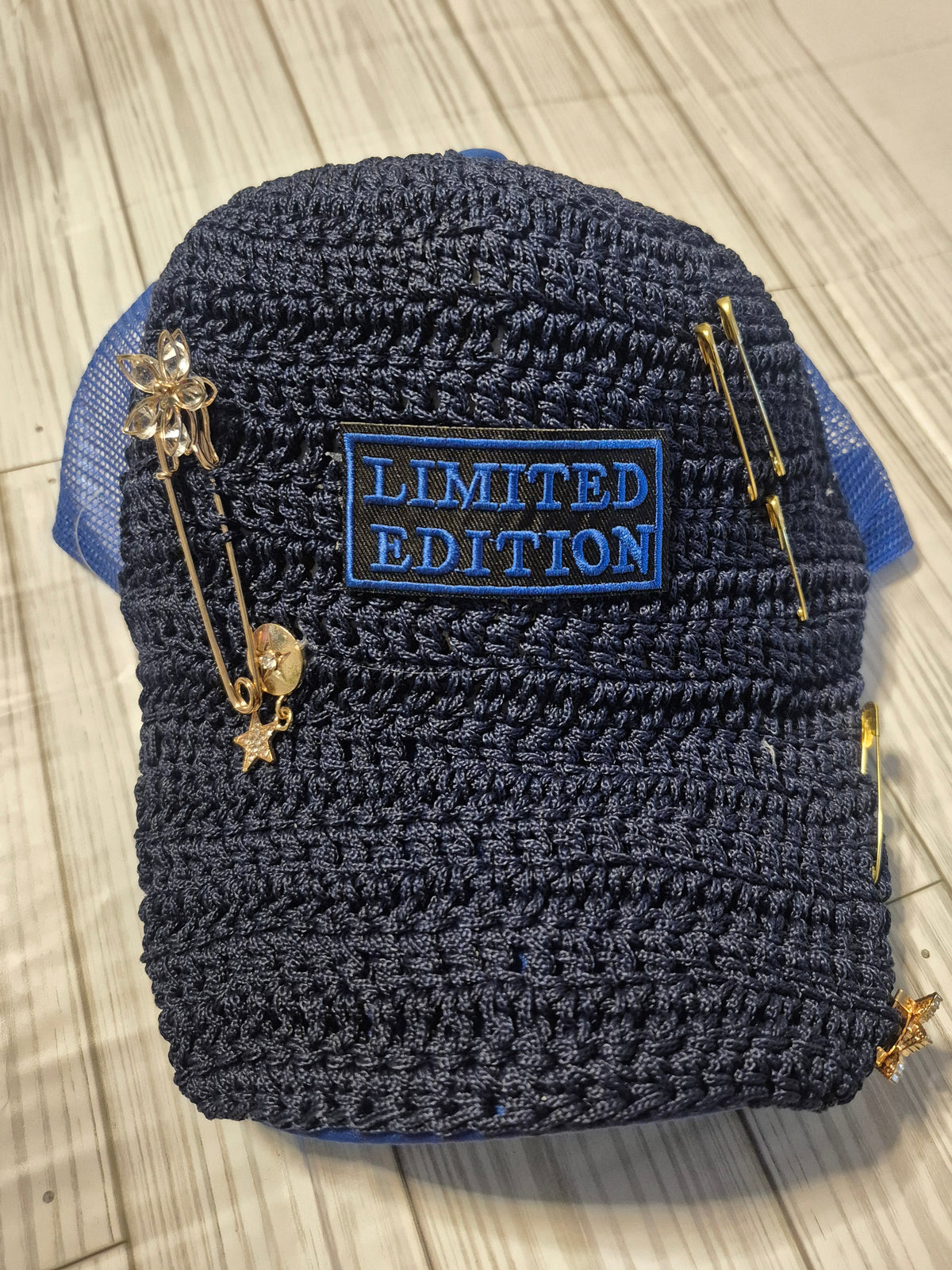 Trucker hat crochet